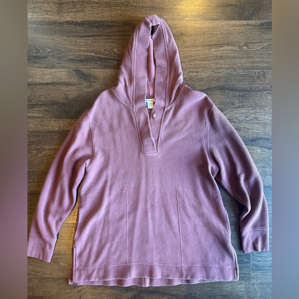 Athleta Women's Mauve Hooded Tunic